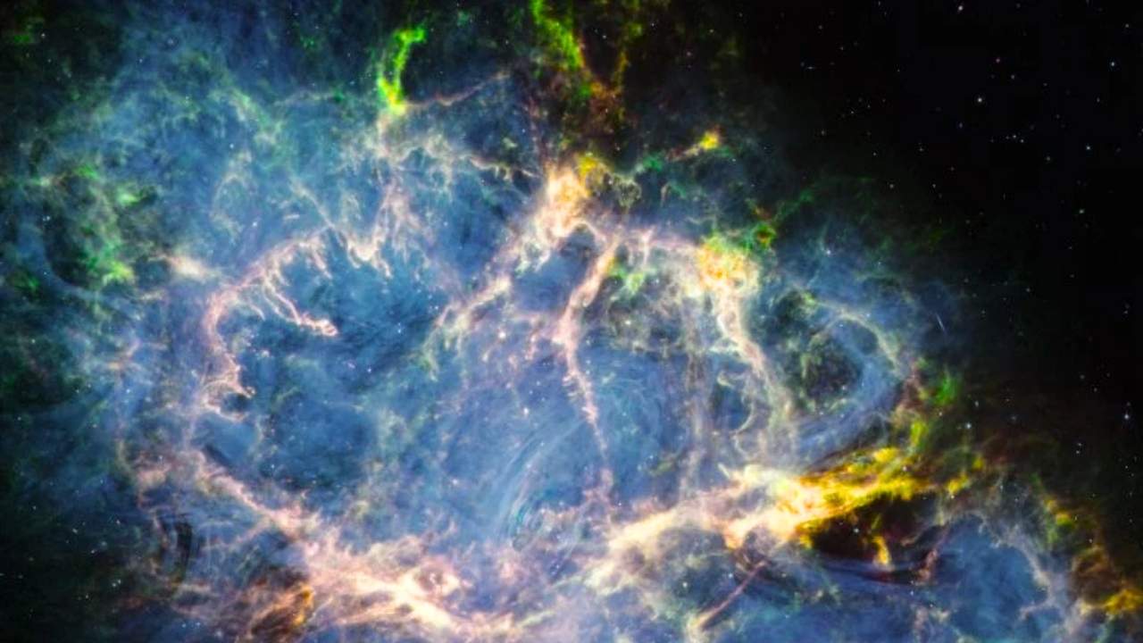 Científicos resuelven el misterio de las “rayas de cebra” del púlsar del Cangrejo después de 20 años